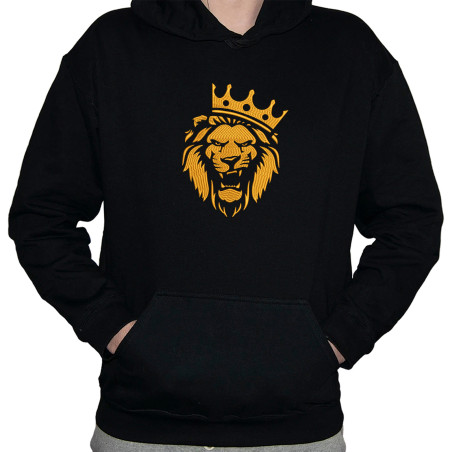 Hanorac Brodat - King Lion