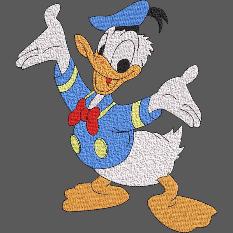 Hanorac Brodat - Donald Duck