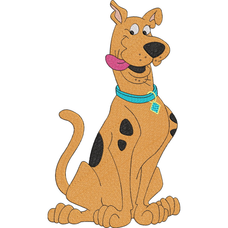 Hanorac Brodat - Scooby-Doo