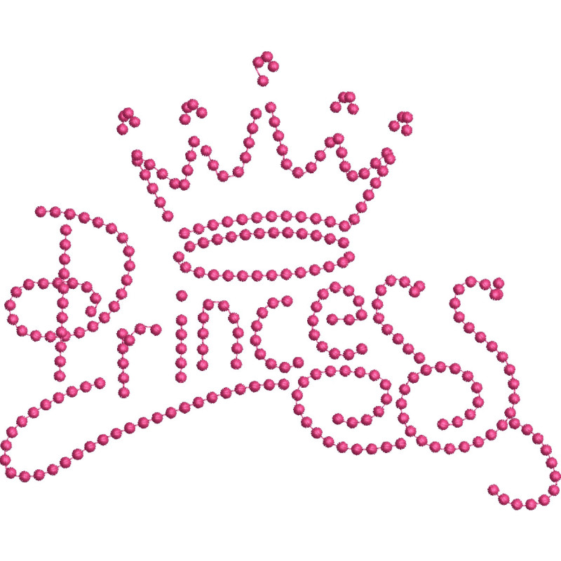 Tricou Brodat - Princess...