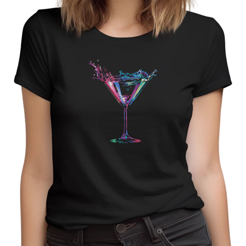 Tricou Brodat - Martini...