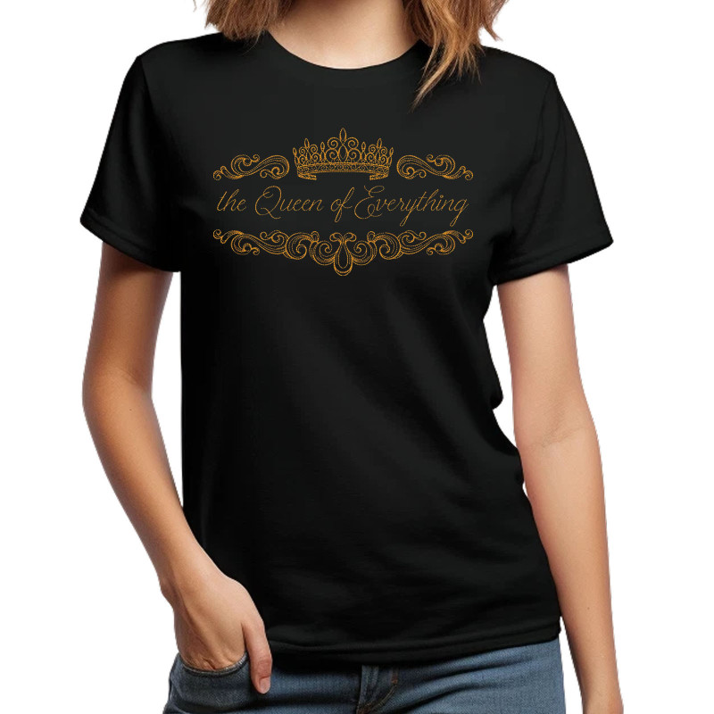 Tricou Brodat - Queen of...