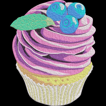 Tricou Brodat - Cupcake