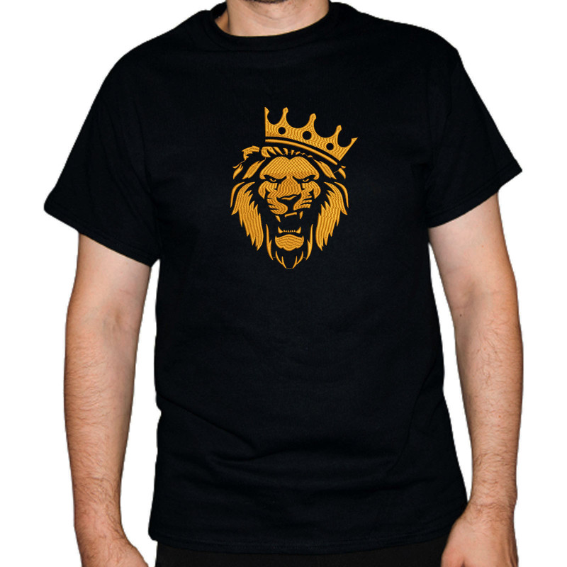 Tricou Brodat - King Lion