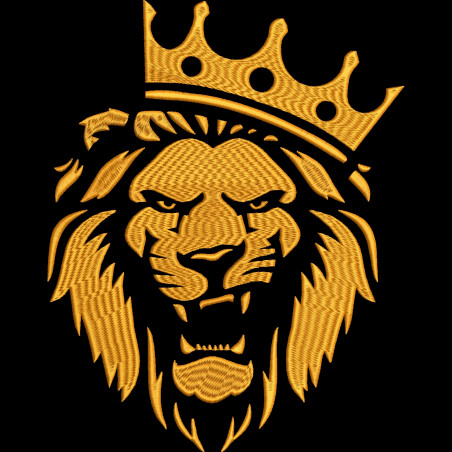 Tricou Brodat - King Lion