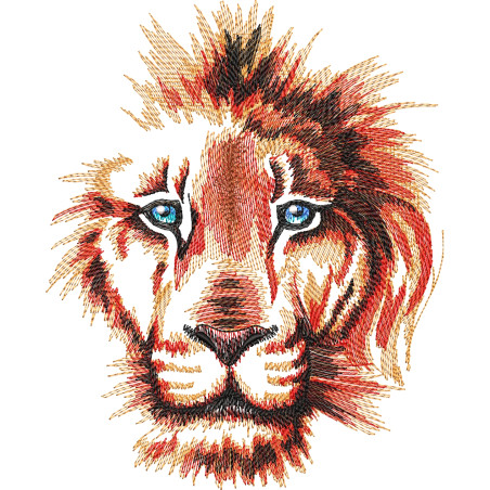 Hanorac Brodat - Majestic Lion