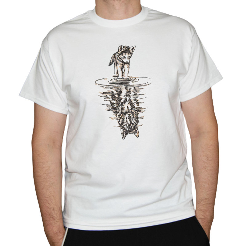 Tricou Brodat - Wolf...