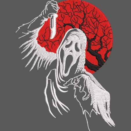 Hanorac Brodat - Ghostface