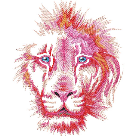 Hanorac Brodat - Majestic Lion